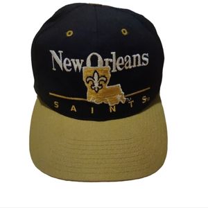 Vintage 1990s New Orleans Saints Snapback Hat